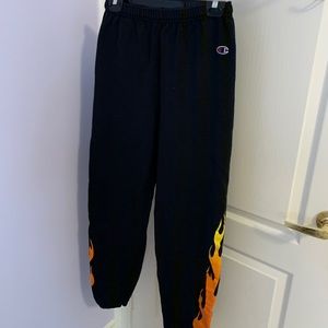 Kylie Jenner Champion Flame Sweatpants (soldout)